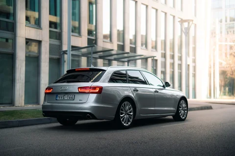 Audi A6 Avant – használt autó fotózás Budapesten