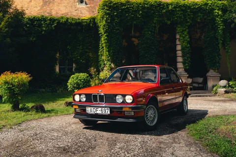 BMW 318i E21 – klasszikus oldtimer autó fotózás