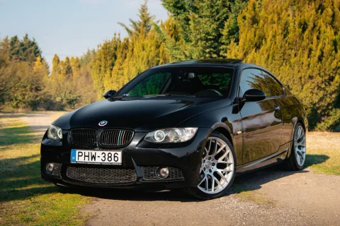 BMW E92 Coupé - használt autót fotóztunk a tavasz színeiben