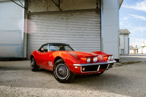 Chevrolet Corvette C3 – klasszikus sportautó fotózás