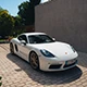 Porsche Cayman használtautó fotózás